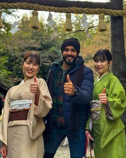 Taher in Japan